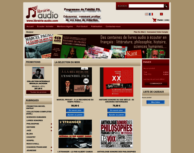 Librairie-audio.com thumbnail