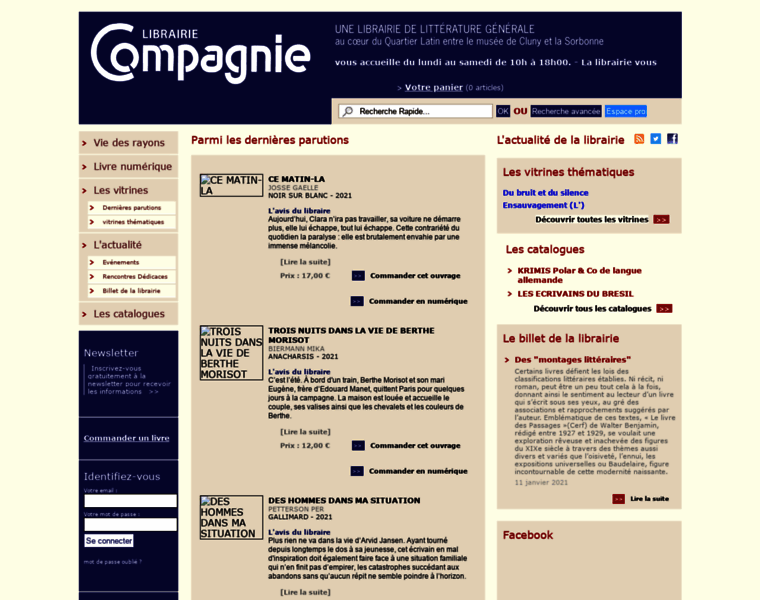 Librairie-compagnie.fr thumbnail