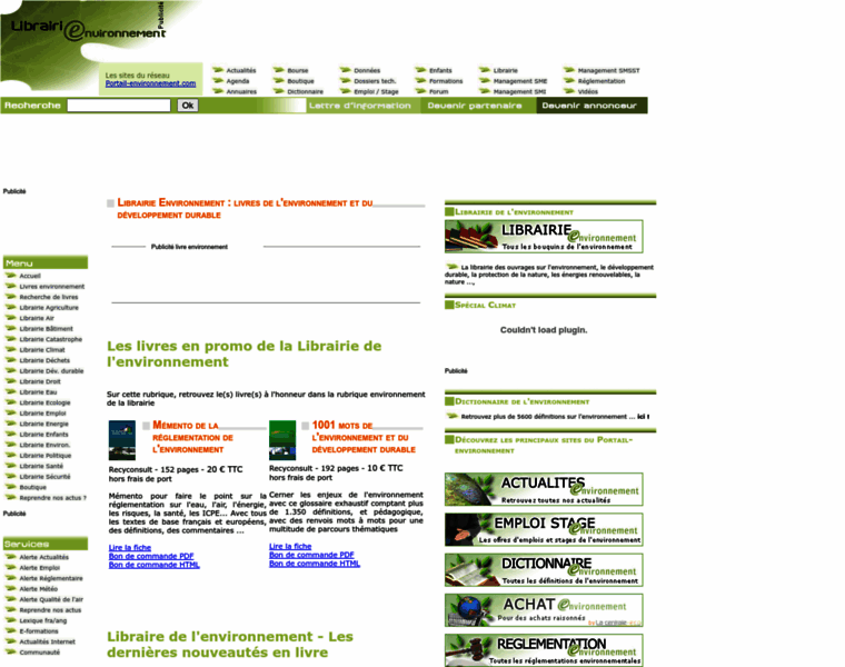 Librairie-environnement.com thumbnail