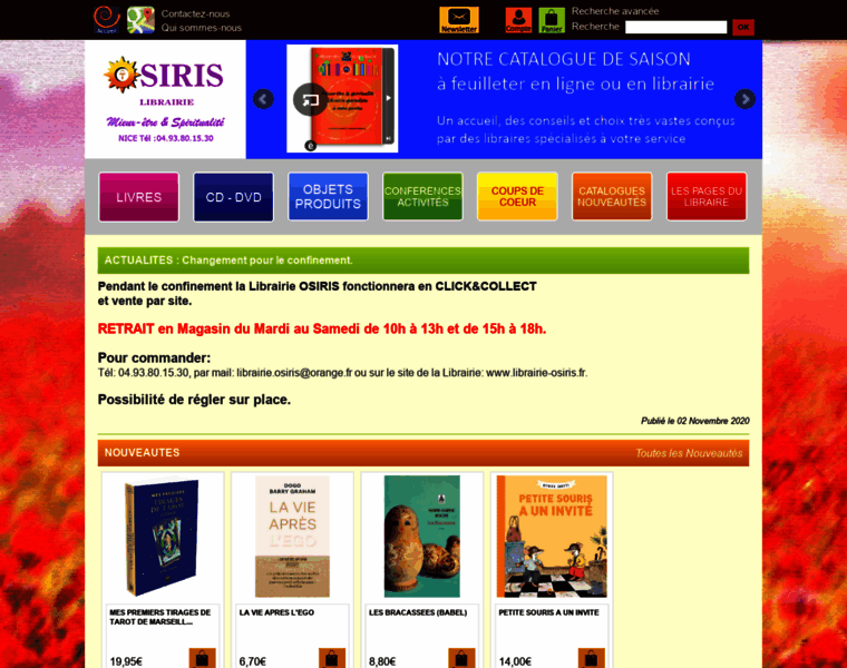 Librairie-osiris.fr thumbnail