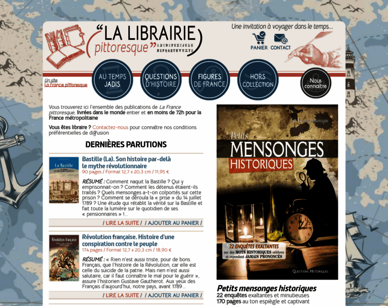 Librairie-pittoresque.com thumbnail
