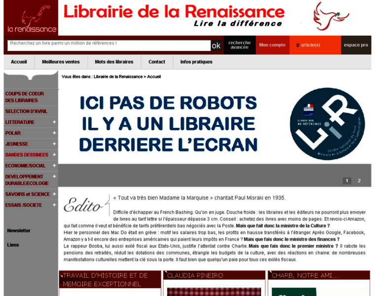 Librairie-renaissance.fr thumbnail