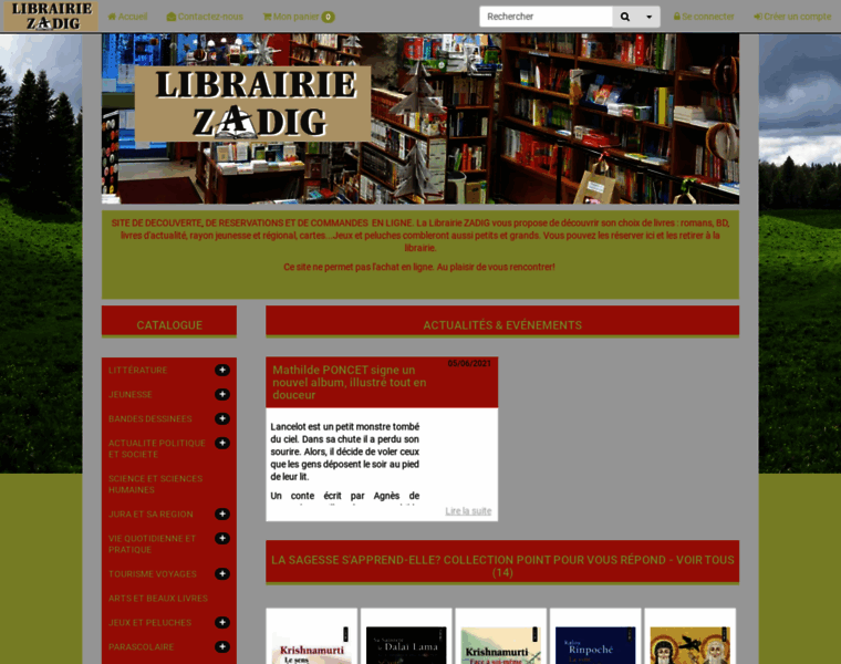Librairie-zadig.fr thumbnail