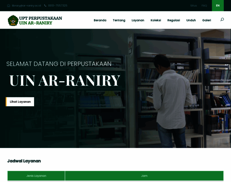 Library.ar-raniry.ac.id thumbnail