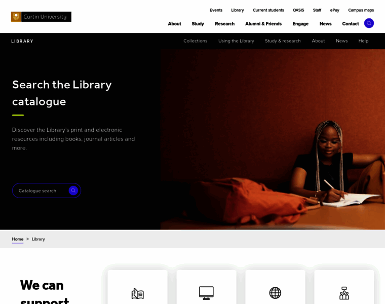 Library.curtin.edu.au thumbnail
