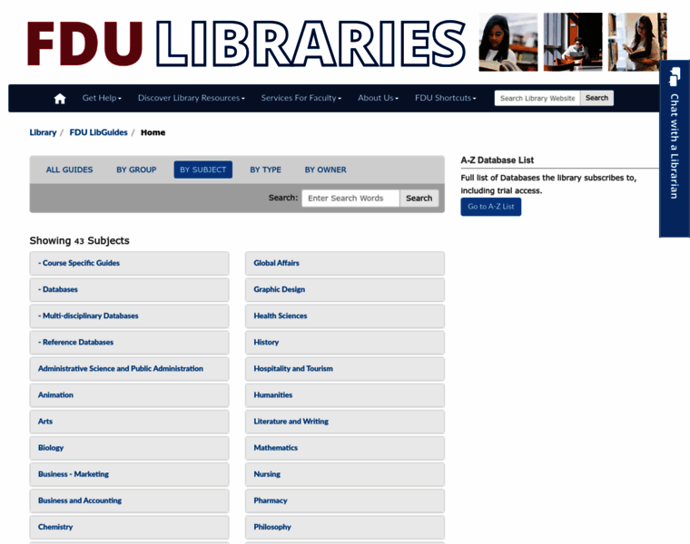 Library.fdu.edu thumbnail