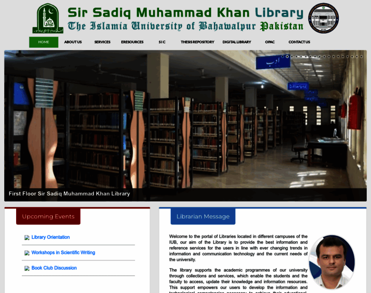 Library.iub.edu.pk thumbnail
