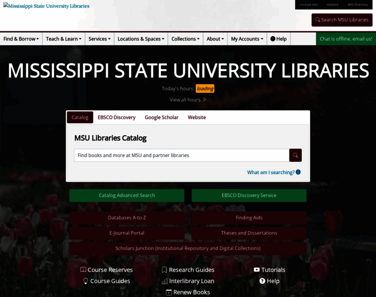 Library.msstate.edu thumbnail