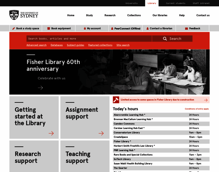 Library.sydney.edu.au thumbnail