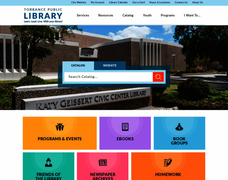Library.torranceca.gov thumbnail