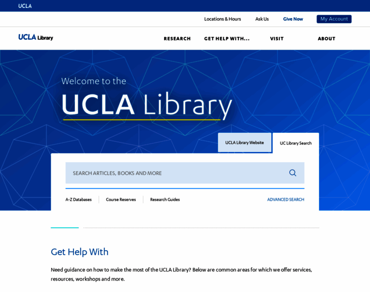 Library.ucla.edu thumbnail