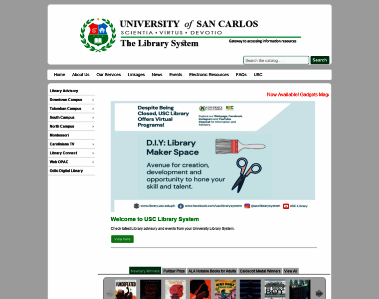 Library.usc.edu.ph thumbnail