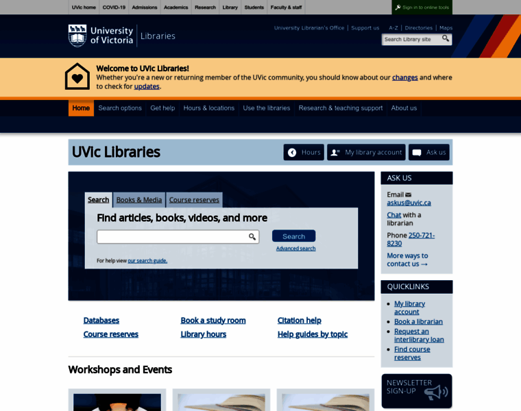 Library.uvic.ca thumbnail