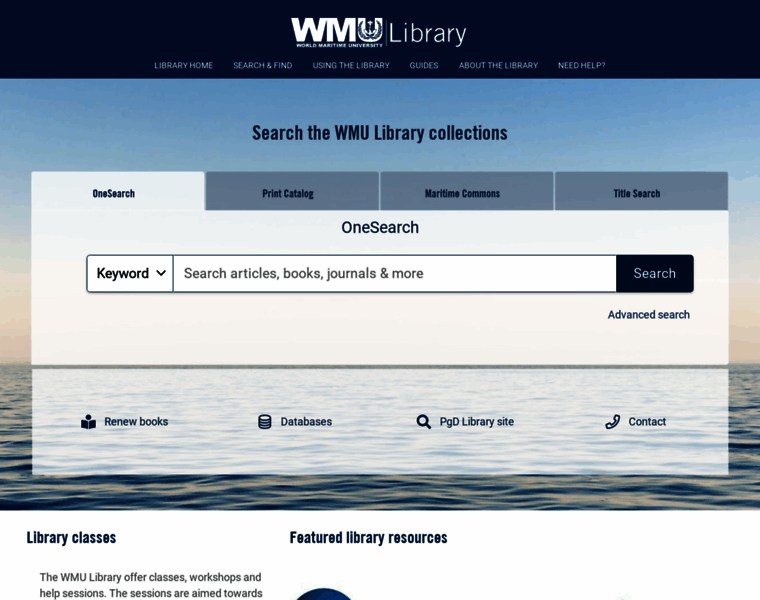 Library.wmu.se thumbnail