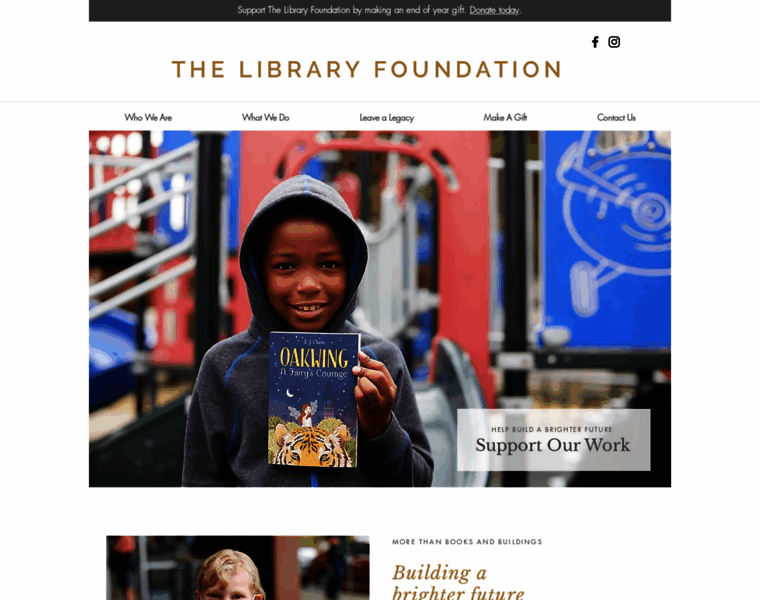Libraryfoundation.org thumbnail