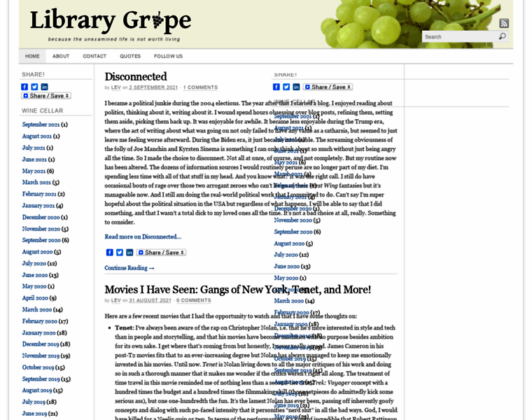 Librarygrape.com thumbnail
