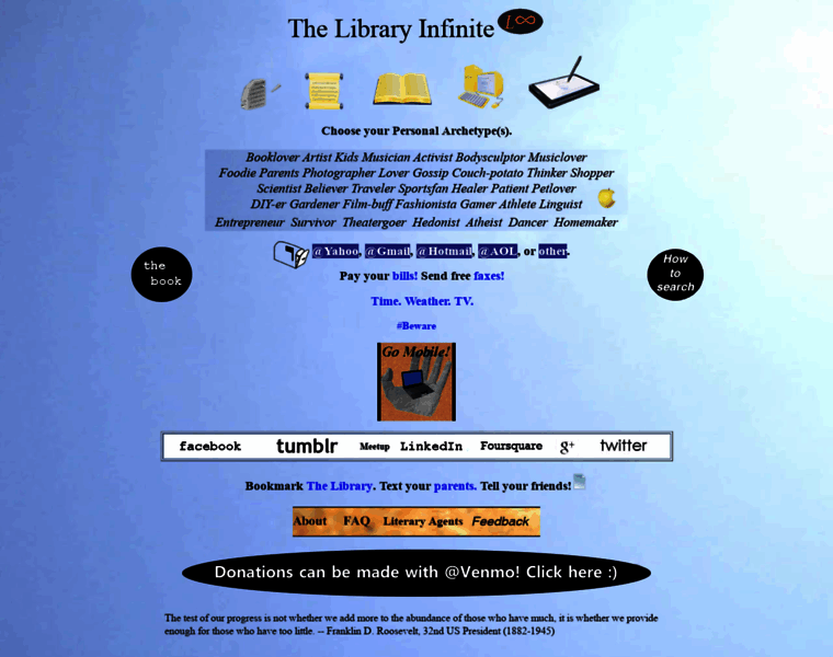 Libraryinfinite.com thumbnail