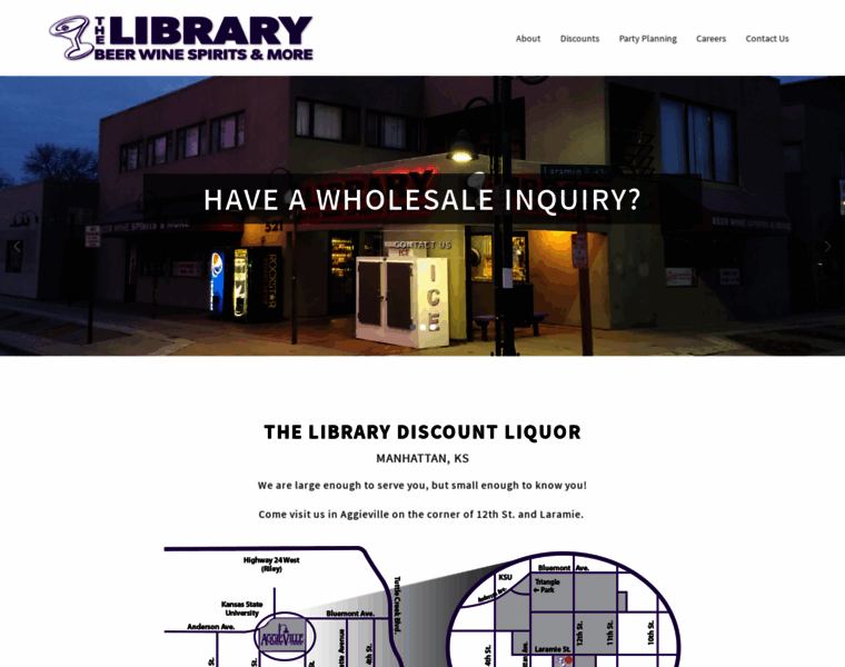 Libraryliquor.com thumbnail