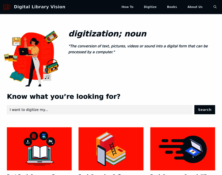 Libraryvision.org thumbnail
