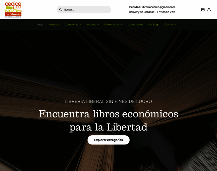 Libreriacedice.org.ve thumbnail