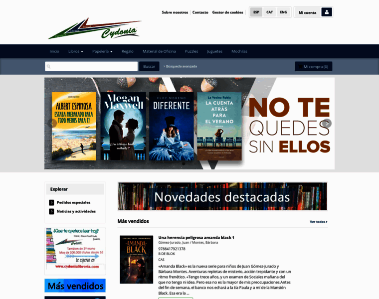 Libreriacydonia.com thumbnail