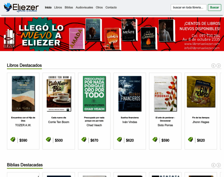 Libreriaeliezer.com thumbnail