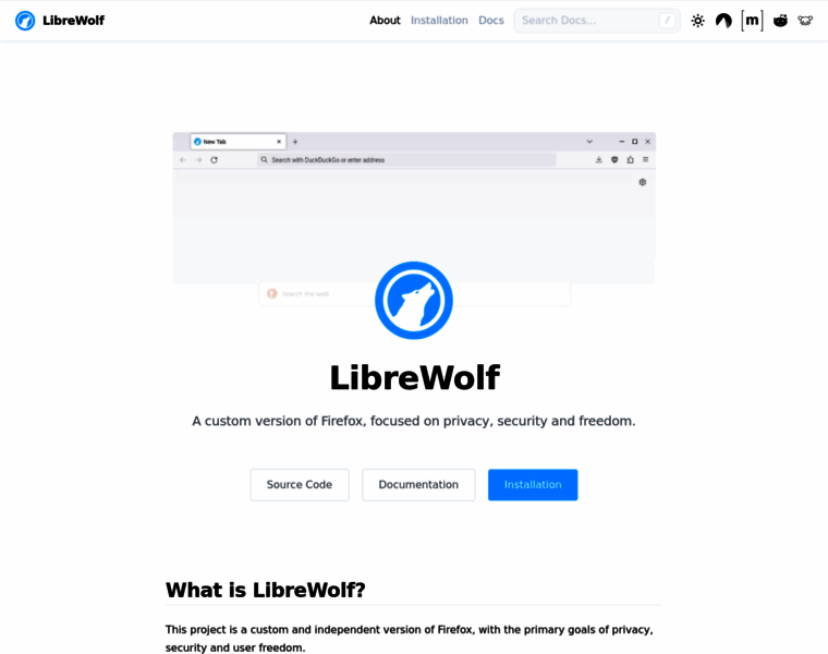 Librewolf.net thumbnail