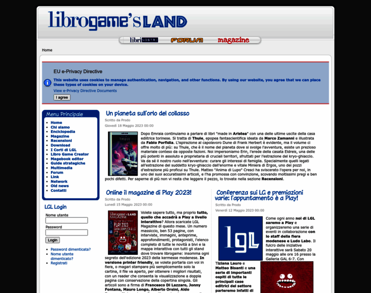 Librogame.net thumbnail
