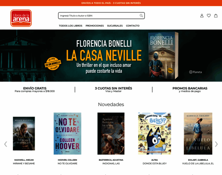 Librosdelaarena.com.ar thumbnail