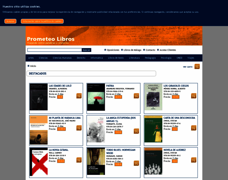 Librosprometeo.com thumbnail