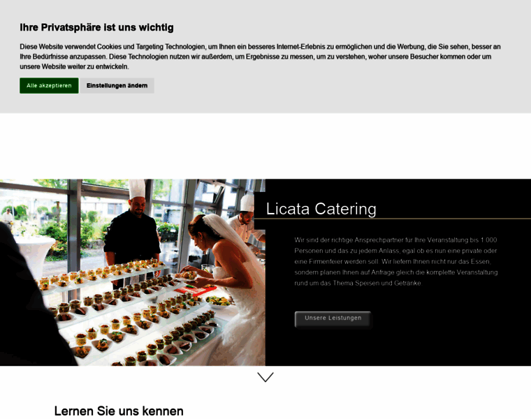 Licata-catering.de thumbnail