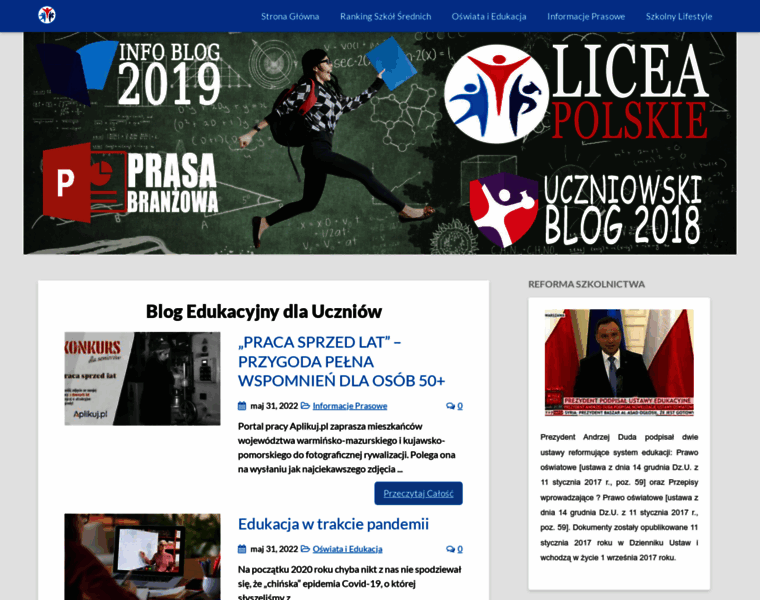 Liceapolskie.pl thumbnail