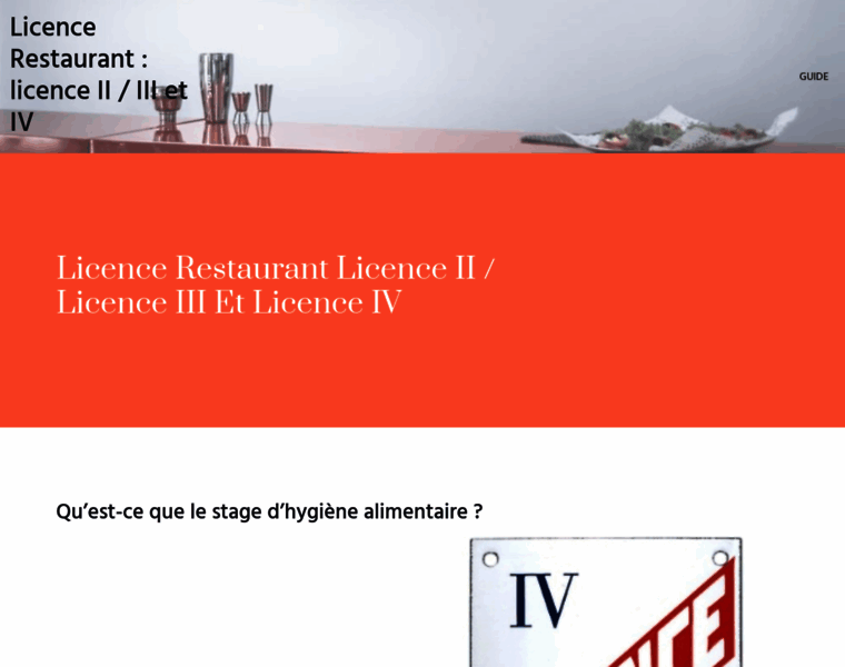 Licence-restaurant.fr thumbnail