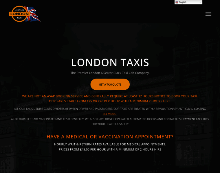 Licensedlondontaxi.co.uk thumbnail