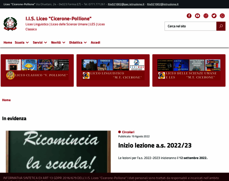 Liceoformia.it thumbnail