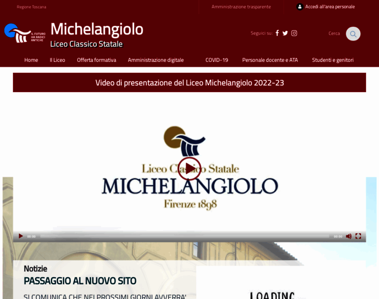 Liceomichelangiolo.it thumbnail