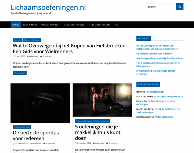 Lichaamsoefeningen.nl thumbnail