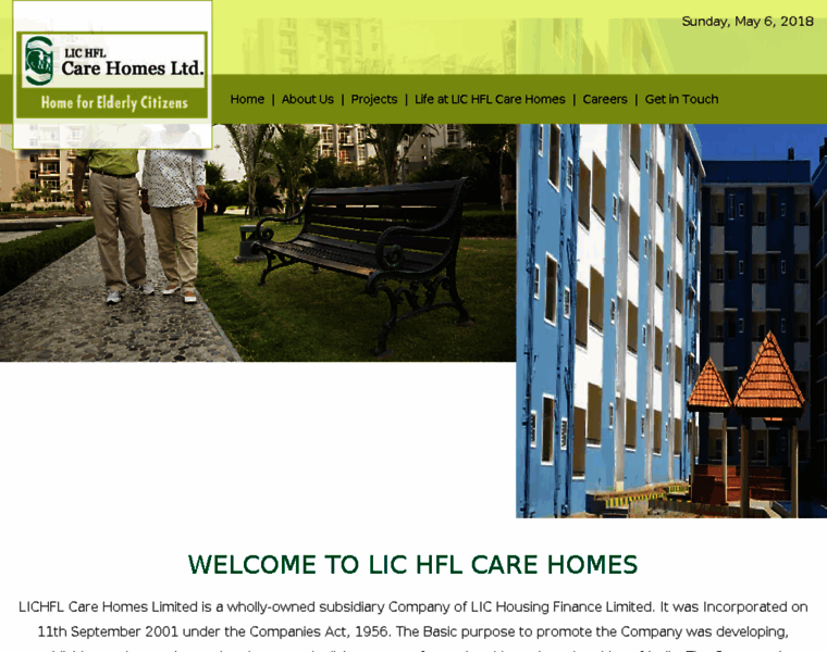 Lichflcarehomes.com thumbnail