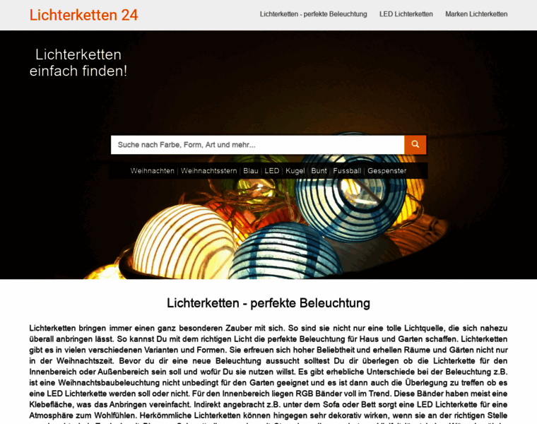 Lichterketten-24.de thumbnail