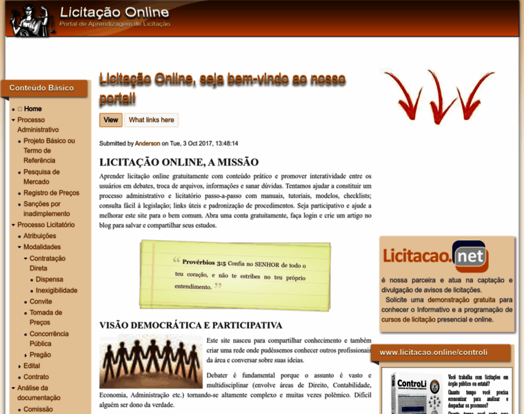 Licitacao.online thumbnail