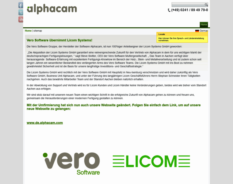 Licom-alphacam.com thumbnail