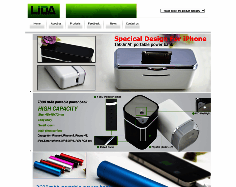 Lidaelectronics.com thumbnail