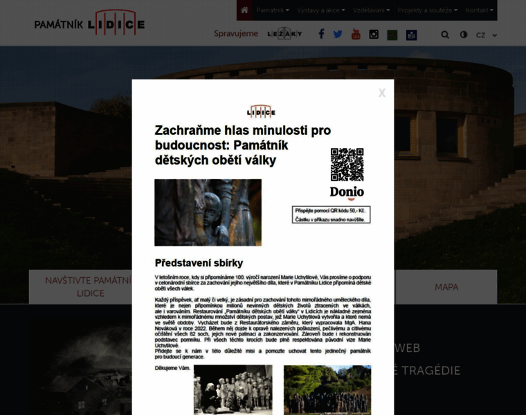 Lidice-memorial.cz thumbnail