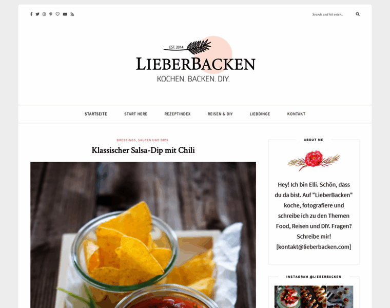 Lieberbacken.com thumbnail