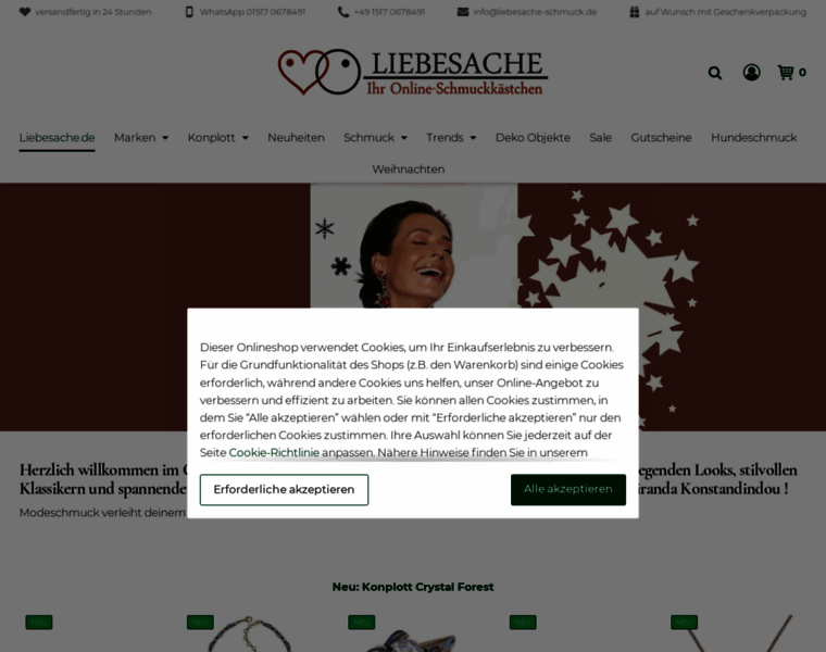 Liebesache-modeschmuck.de thumbnail