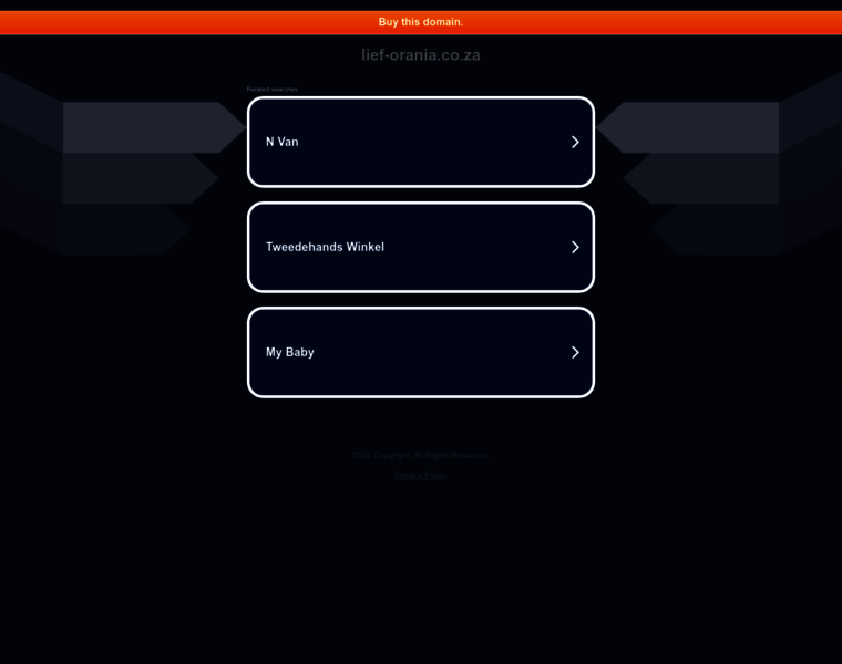 Lief-orania.co.za thumbnail