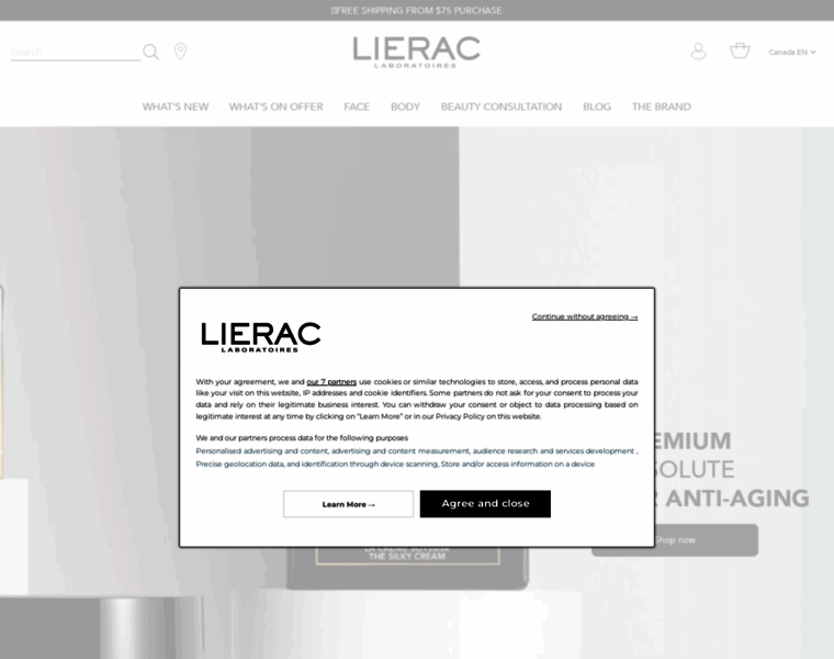 Lierac.ca thumbnail