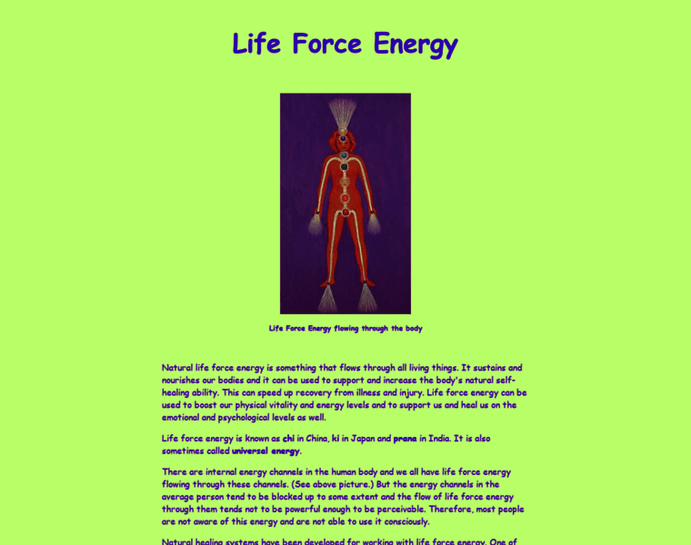 Life-force-energy.com thumbnail