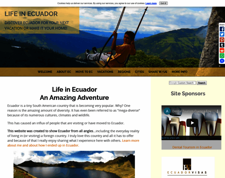 Life-in-ecuador.com thumbnail