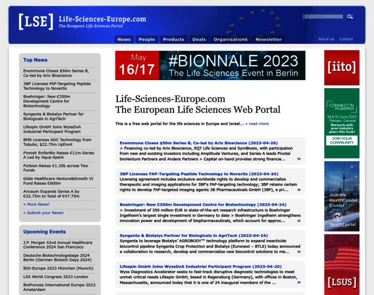 Life-sciences-europe.com thumbnail